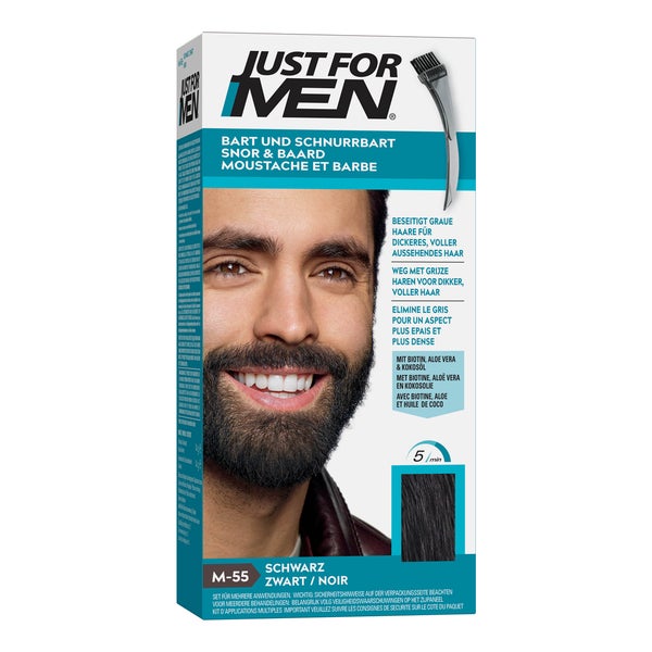 JUST for men Brush in Color Gel schwarz 28,4 ml