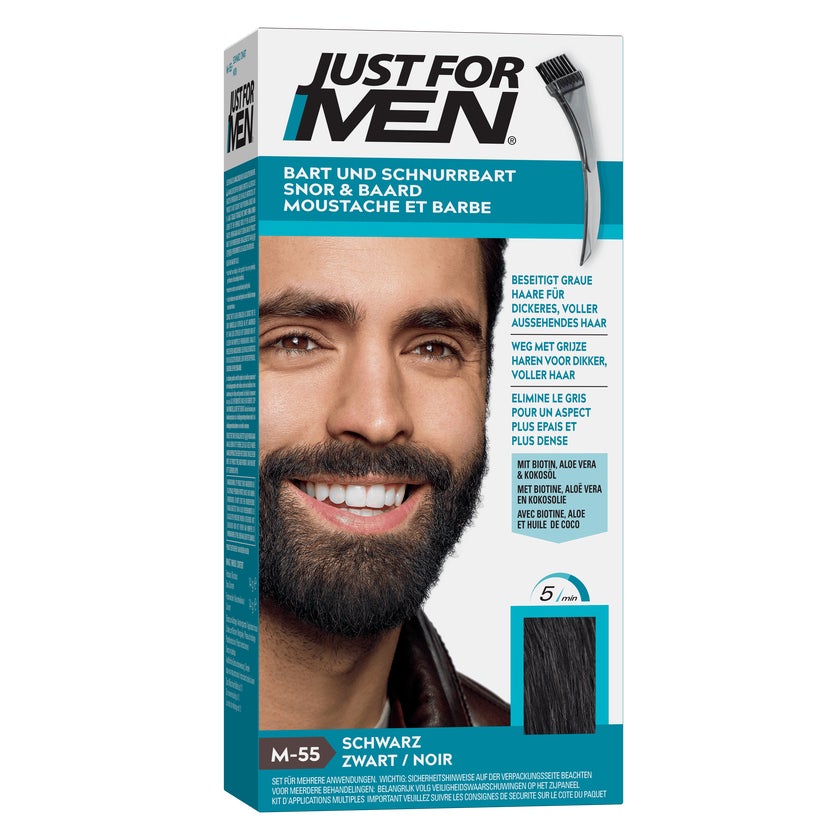 JUST for men Brush in Color Gel schwarz 28,4 ml