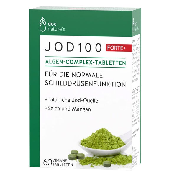 doc nature’s Jod 100 Forte+ Algen-Complex 60 St