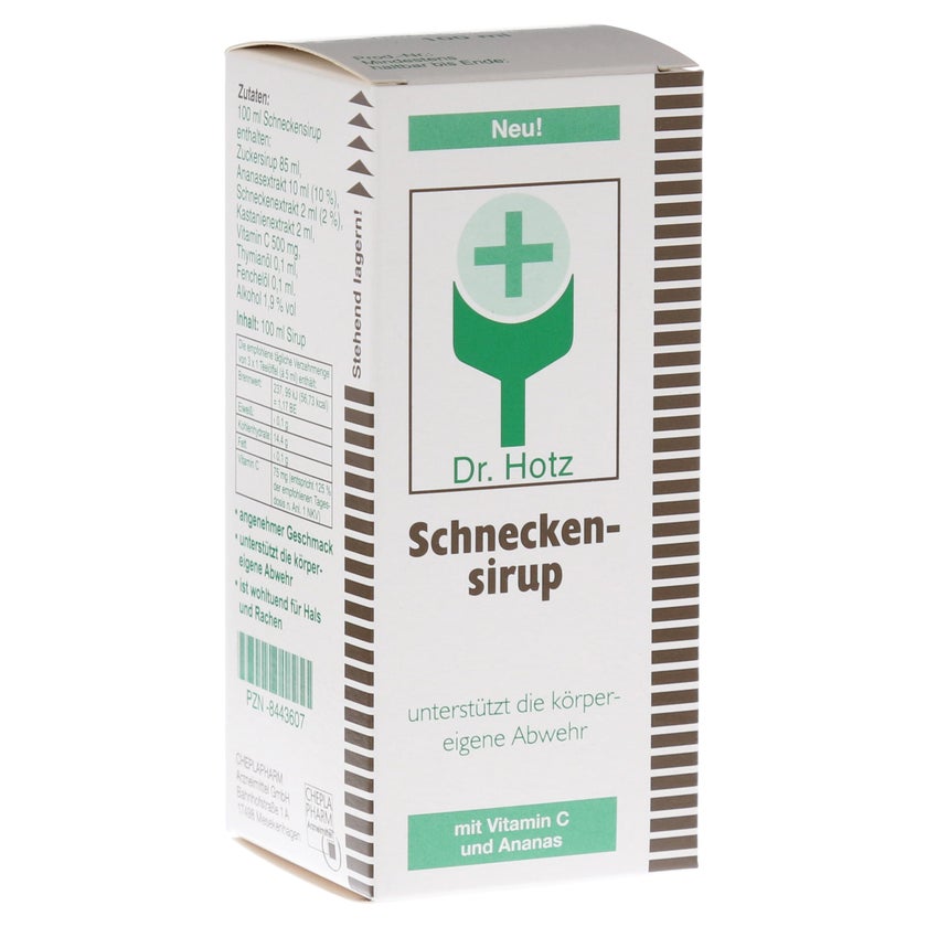 Schnecken-extrakt-sirup Hotz 100 ml