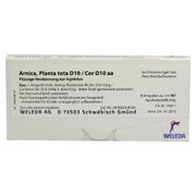 Produktabbildung: Arnica Planta tota D 10/Cor D 10 aa Ampu 8X1 ml