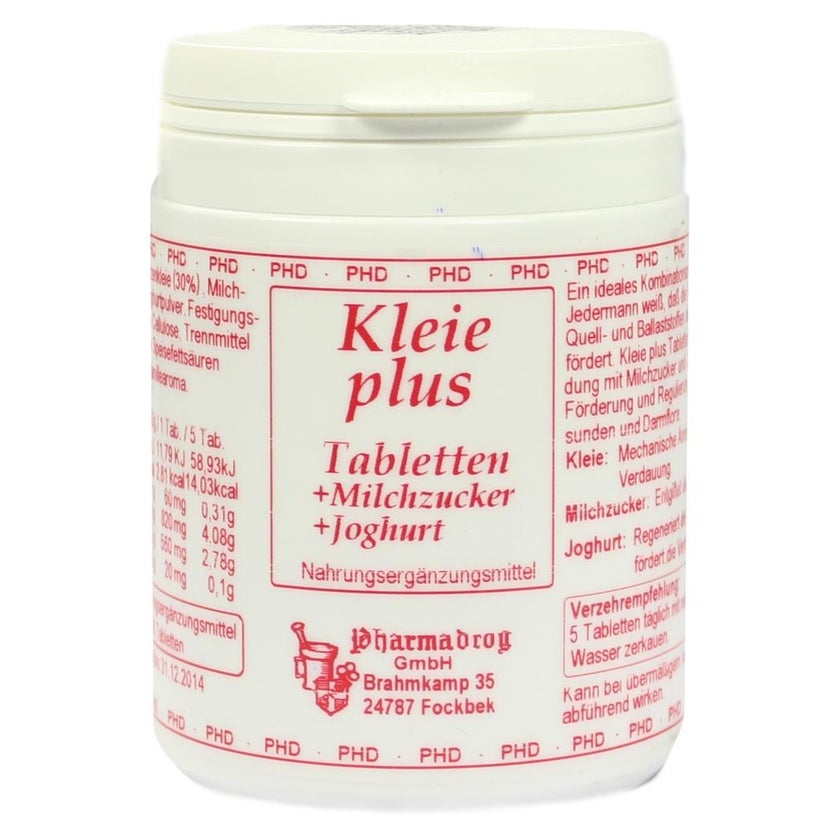 Kleie PLUS Weizenkleie Tabletten 100 St