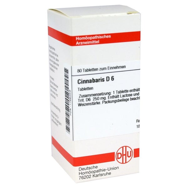 Cinnabaris D 6 Tabletten 80 St