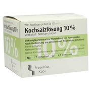 Produktabbildung: Kochsalzlösung 10% Infusionslösungskonze 20X10 ml