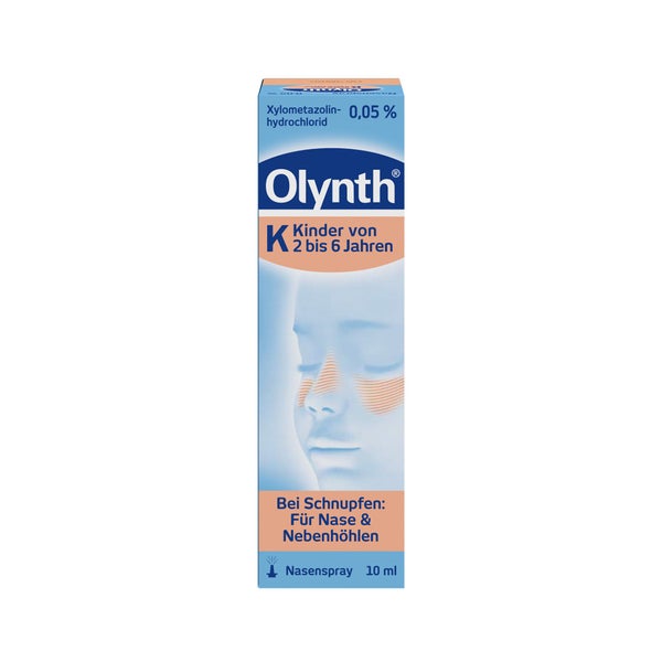 Olynth 0,05% abschwellendes Nasenspray für Kinder von 2-6J 10 ml