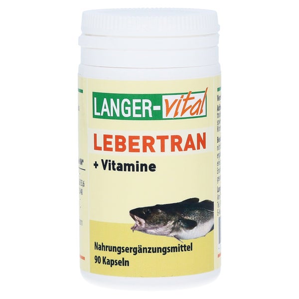 Lebertran+vitamine A und D3 Kapseln 90 St