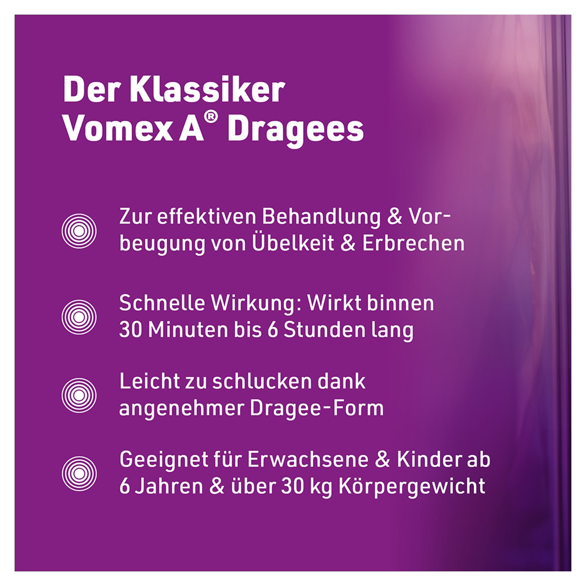 Erfahrungen zu Vomex A Dragees | medpex
