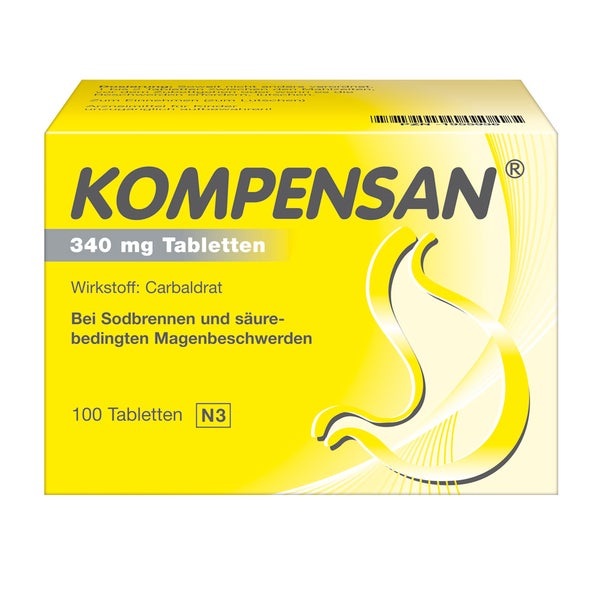 Kompensan 340 mg 100 St