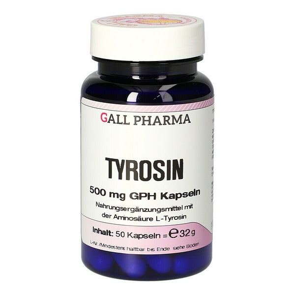 Tyrosin 500 mg GPH Kapseln 50 St