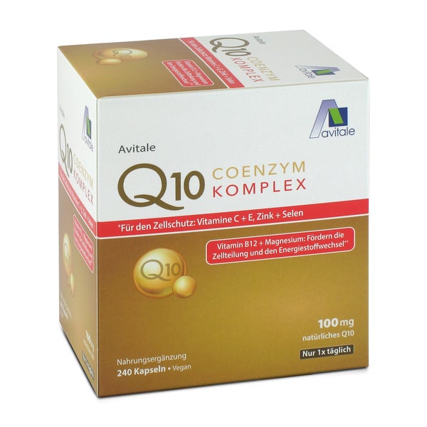Coenzym Q10 100 mg Kapseln+Vitamine+Mine 120 St