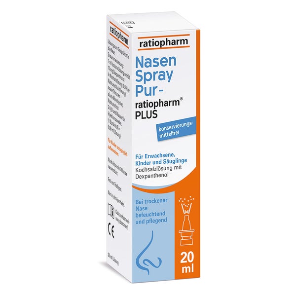 Nasenspray PUR ratiopharm plus 20 ml