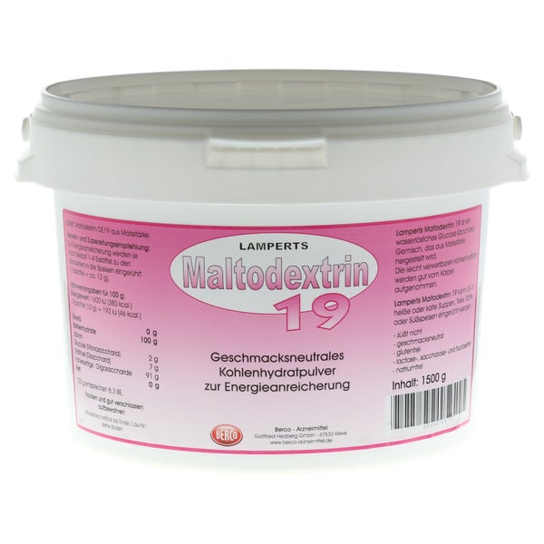 Maltodextrin 19 Lamperts Pulver 1500 g