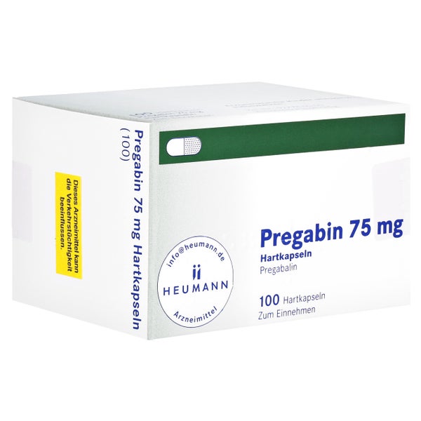 Pregabin 75 mg Hartkapseln 100 St