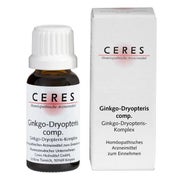 Produktabbildung: Ceres Ginkgo Dryopteris comp.Tropfen 20 ml