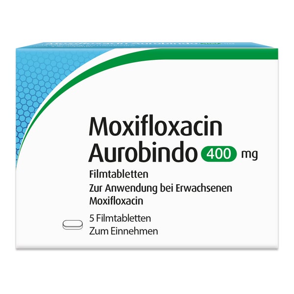 MOXIFLOXACIN Aurobindo 400 mg Filmtabletten 5 St