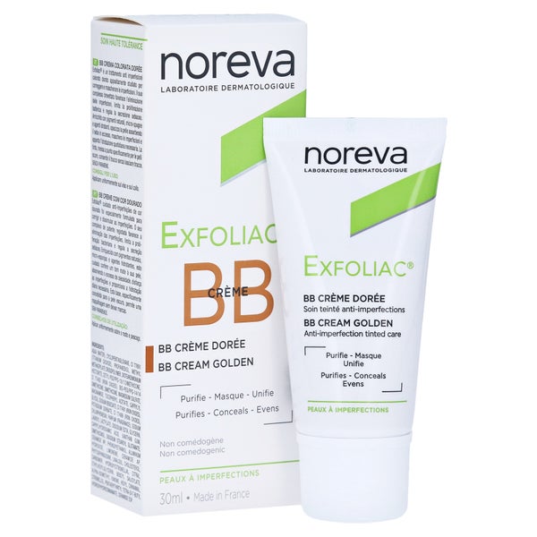 Noreva Exfoliac Getönte BB-Creme dunkel 30 ml