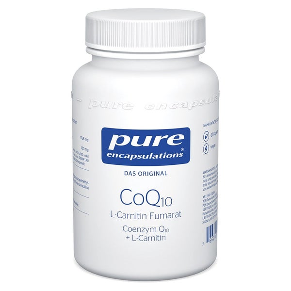 pure encapsulations® CoQ10 L-Carnitin Fumarat 60 St