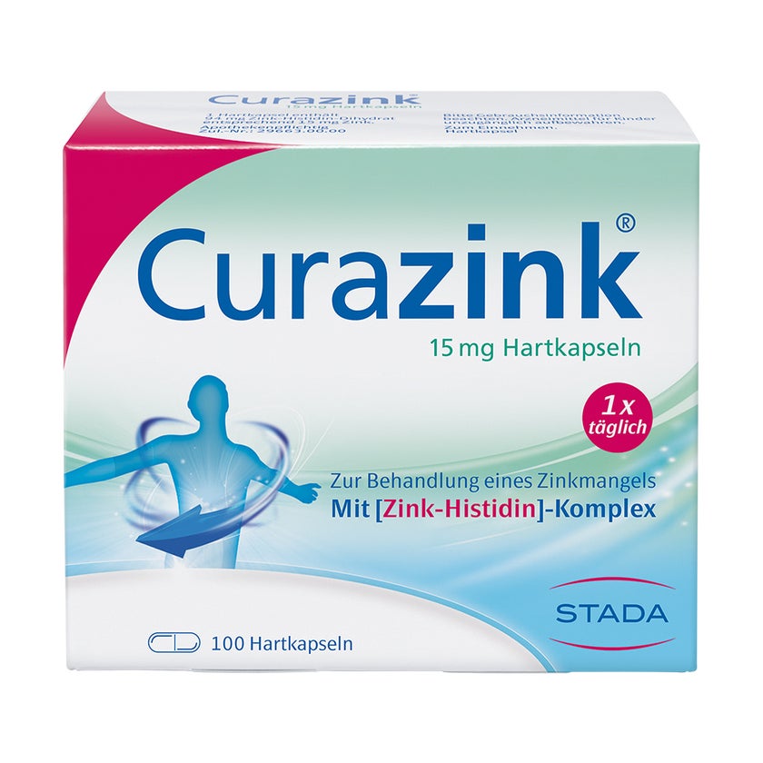 Curazink 15 mg Hartkaspeln 100 St