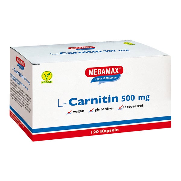 MEGAMAX L-Carnitin 500 mg 120 St
