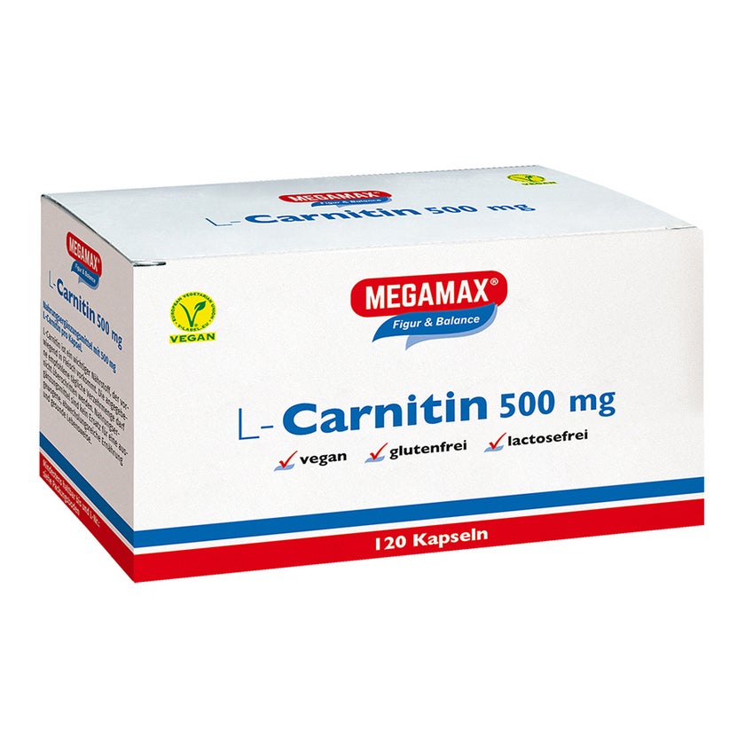 MEGAMAX L-Carnitin 500 mg 120 St