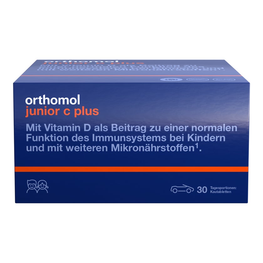Orthomol junior C plus Kautabletten Mandarine-Orange 30 St