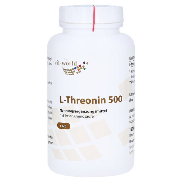 L-threonin 500 mg Kapseln 120 St