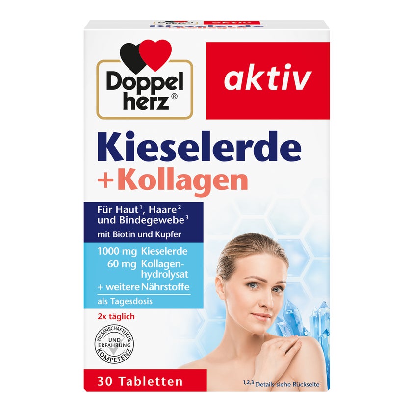 Doppelherz Kieselerde+kollagen Tabletten 30 St