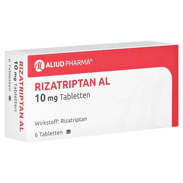 Rizatriptan AL 10 mg Tabletten 6 St