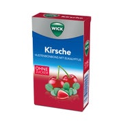 WICK Wildkirsche & Eukalyptus Bonbons ohne Zucker 46 g