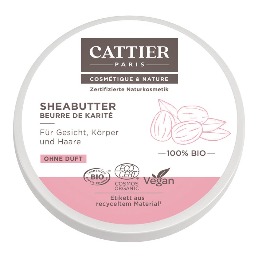 Cattier Sheabutter 100% biologisch 100 g
