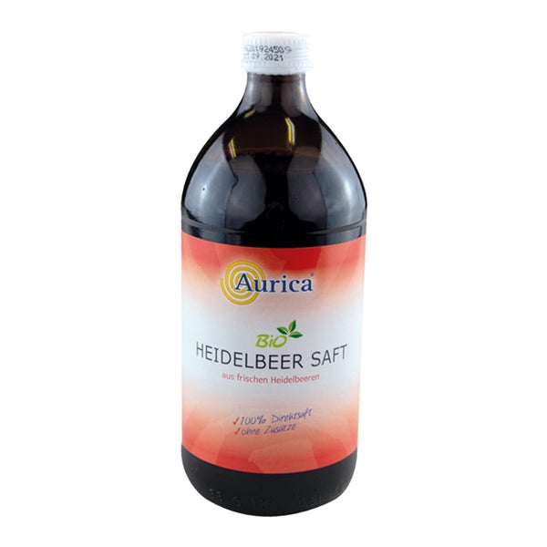 Heidelbeer 100% Direktsaft Bio 500 ml