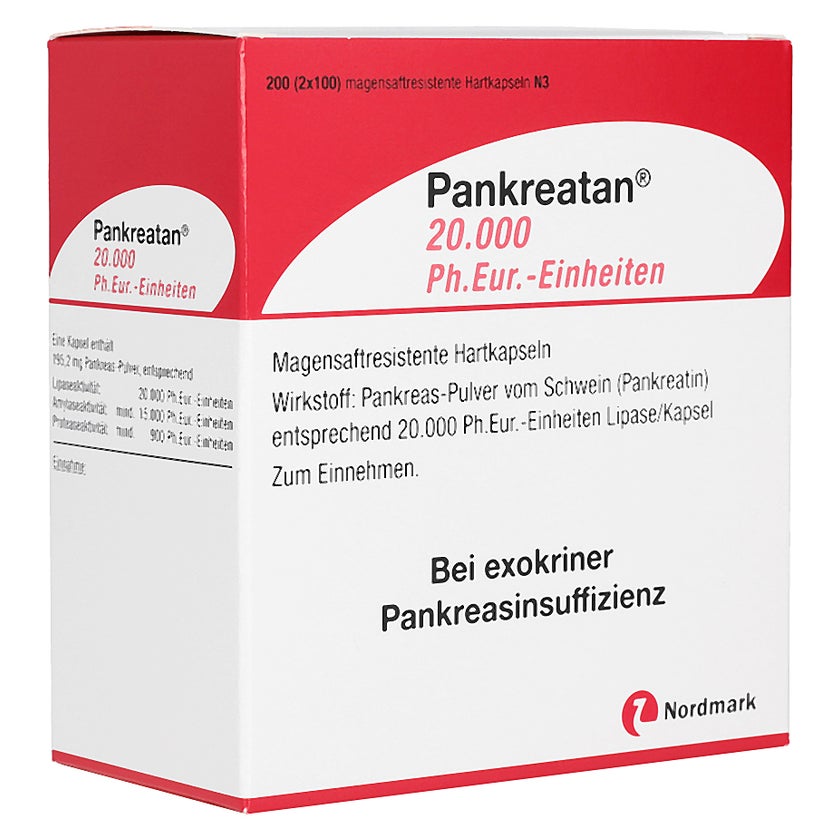 Pankreatan 20.000 Ph.eur.-einheiten msr. 200 St