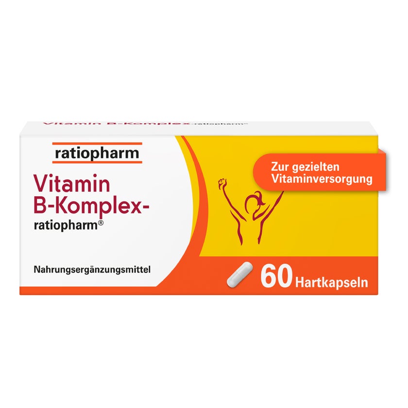 Vitamin B-Komplex-ratiopharm® Hartkapseln 60 St
