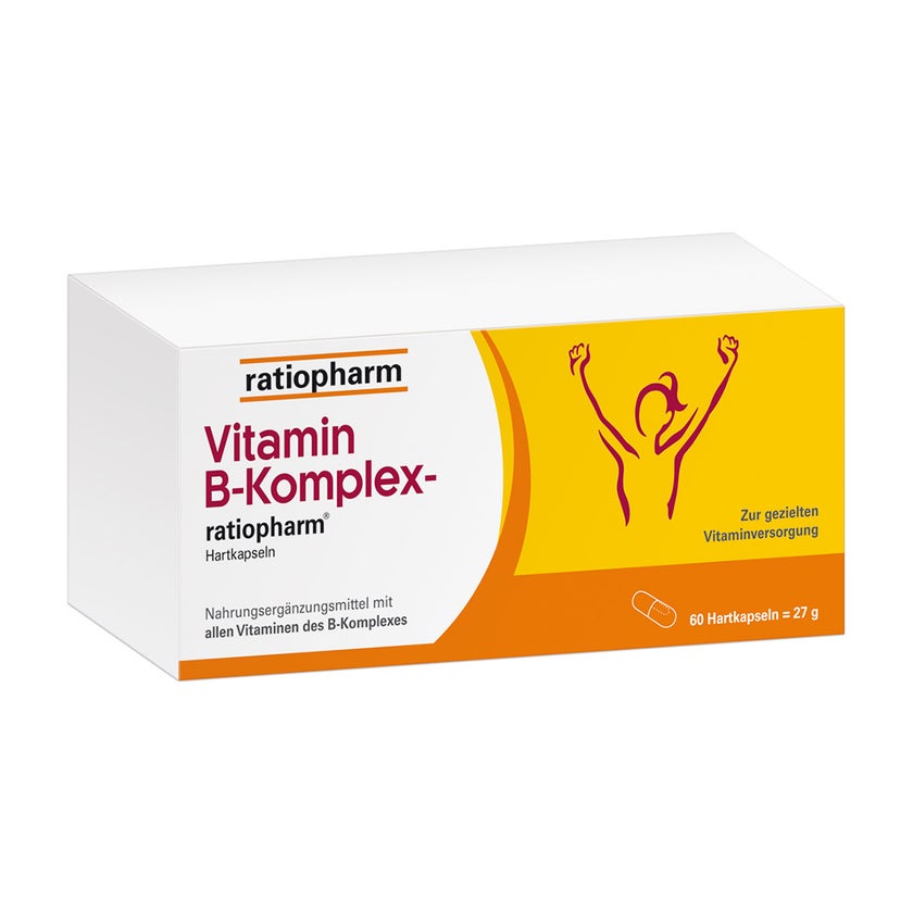 Vitamin B-Komplex ratiopharm - mit 8 B-Vitaminen 60 St