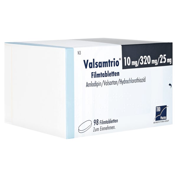 VALSAMTRIO 10 mg/320 mg/25 mg Filmtabletten 98 St