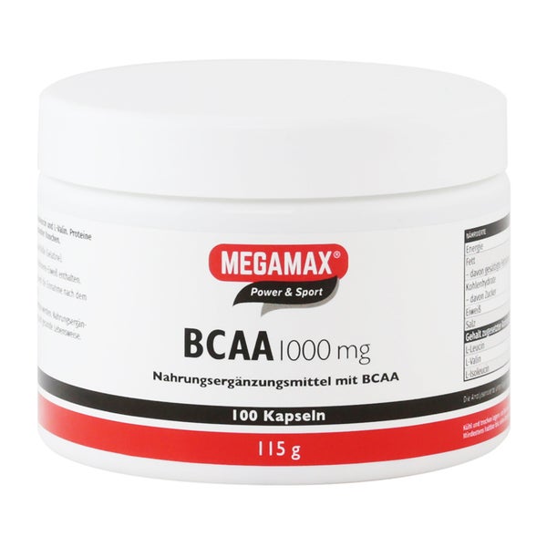 MEGAMAX BCAA 1000 mg 100 St
