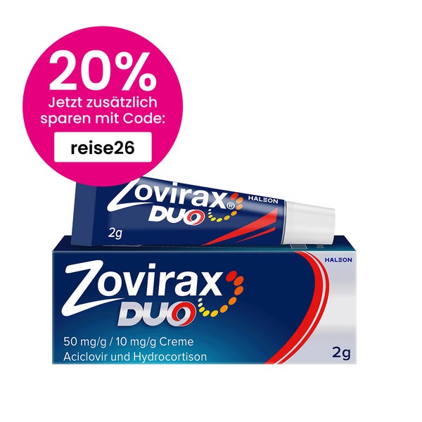 Zovirax Duo 50 mg/g / 10 mg/g 2 g