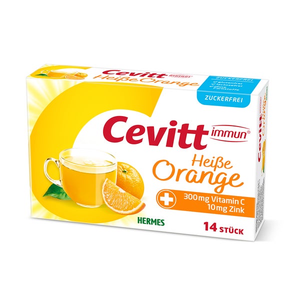 Cevitt Immun Heiße Orange zuckerfrei Gra 14 St