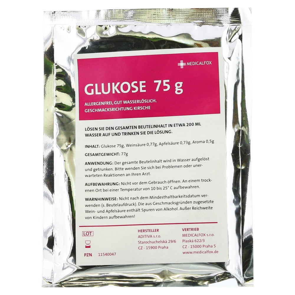 Glukose Kirsch Plv.z.Her.e.Lsg.z.Ei 75 g