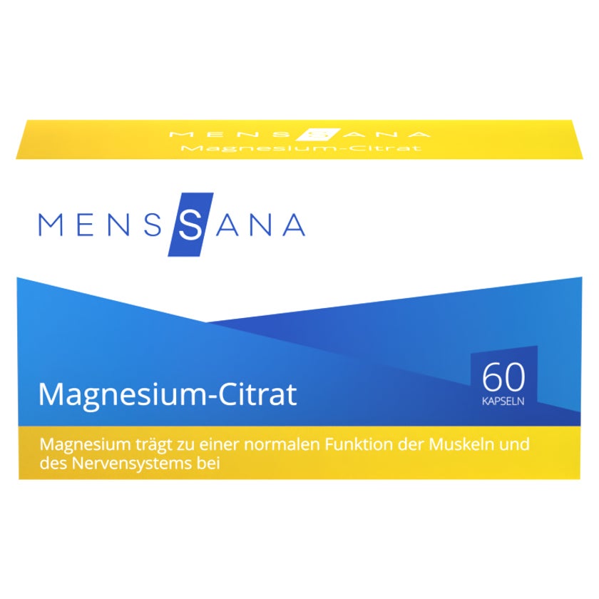 Magnesiumcitrat Menssana Kapseln 60 St