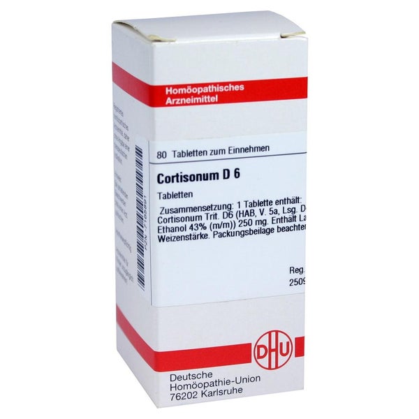 Cortisonum D 6 Tabletten 80 St