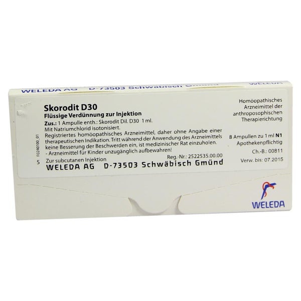 Skorodit D 30 Ampullen 8X1 ml
