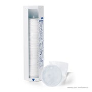 Produktabbildung: Hartmann SicSac Spuckbeutel-Spender, Metall, für Wandmontage 1 St