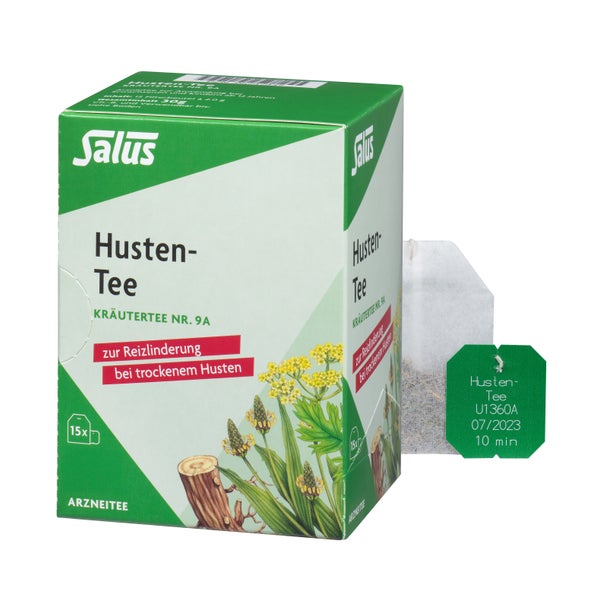 Husten TEE Kräutertee Nr.9a Salus Filter 15 St