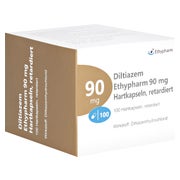 DILTIAZEM Ethypharm 90 mg Hartkapseln retardiert 100 St