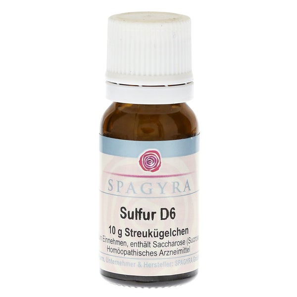 Sulfur D 6 Globuli 10 g