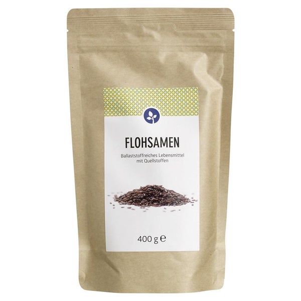 Flohsamen GANZ Kerne 400 g