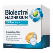 Produktabbildung: Biolectra Magnesium 243 mg forte Orange 40 St