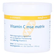 Produktabbildung: Vitamin C MSE Matrix Tabletten 180 St