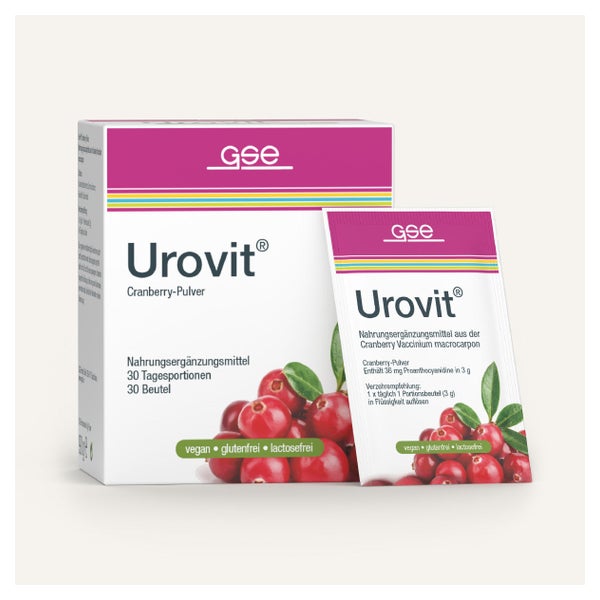 GSE Urovit®-Cranberry Pulver 30X3 g